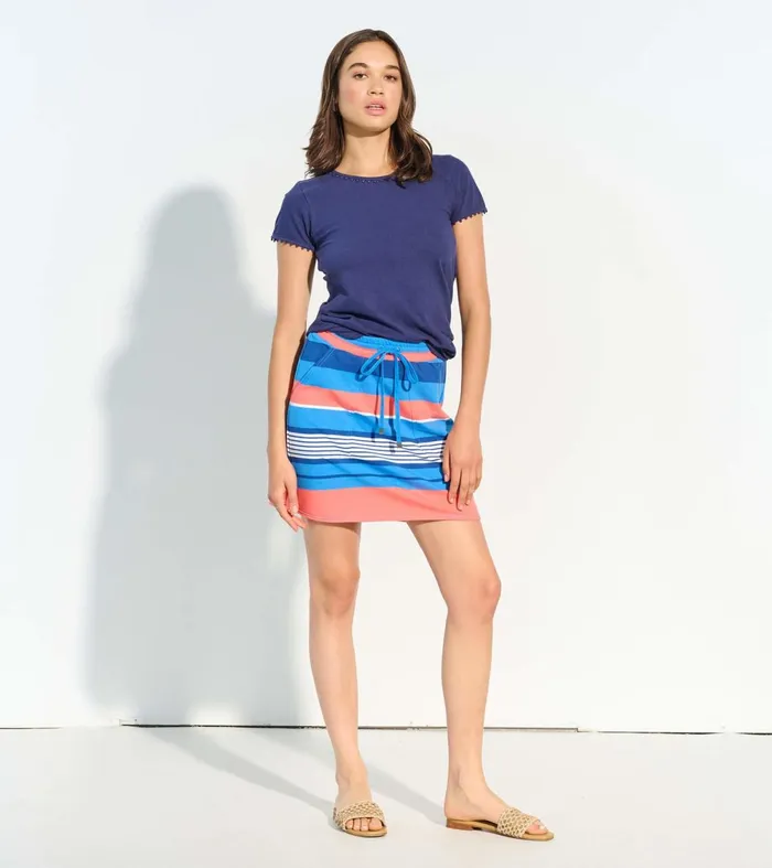 Bottoms Women Hatley Christine Skirt 8211 Sunside Stripes