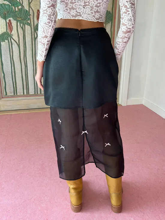 Bottoms Women Lisa Says Gah Harper Bow Tiered Skirt Bpb