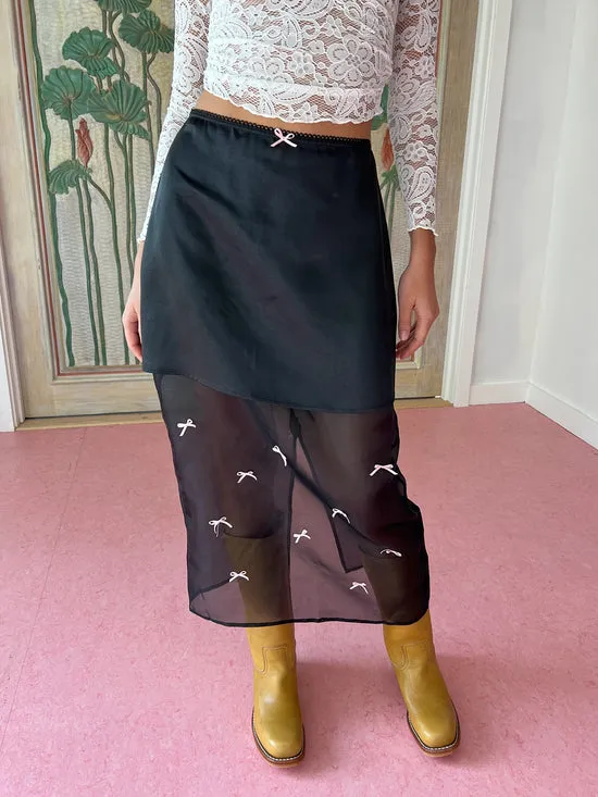 Bottoms Women Lisa Says Gah Harper Bow Tiered Skirt Bpb