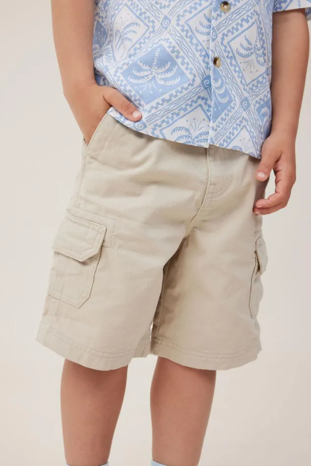 Boys 214 Shorts Cotton On Cargo Short Rainy Day