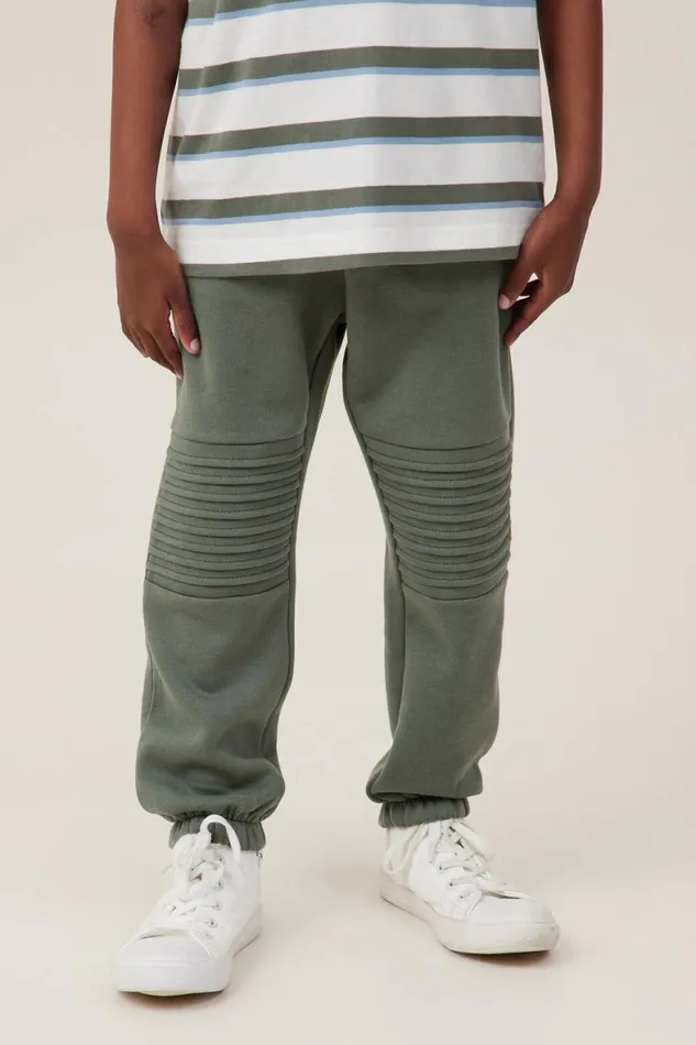 Boys 214 Sweatshirts and Sweatpants Cotton On Coby Moto Trackpant Swag Green