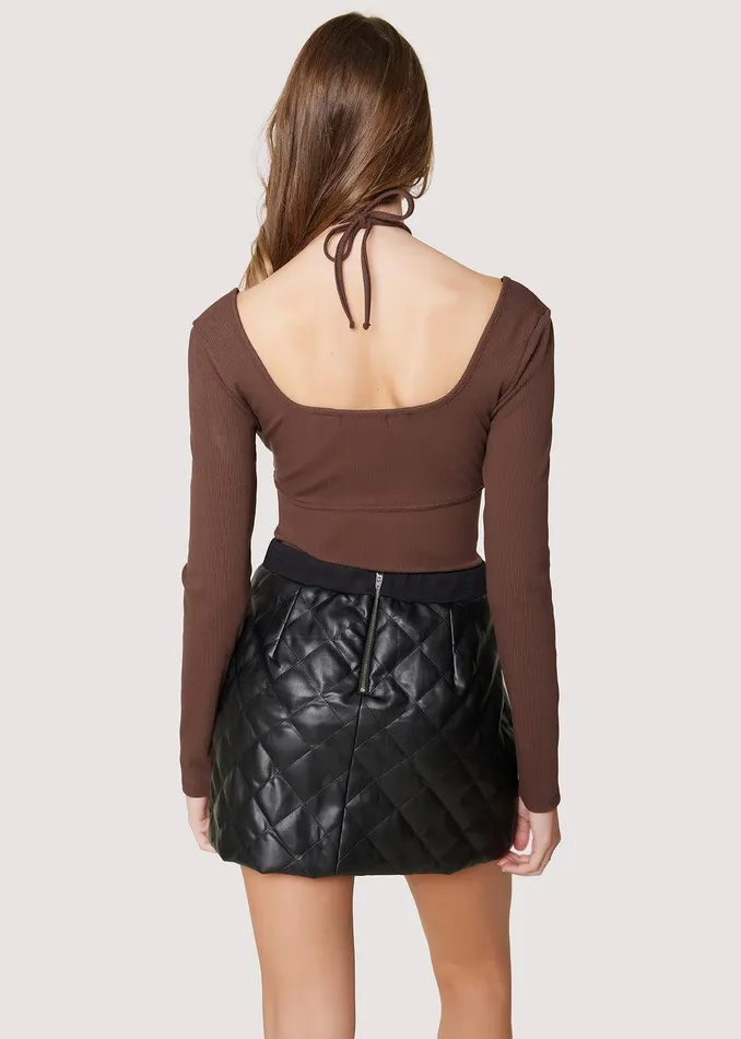 Bring On The Night Mini Skirt Black Women Lost Wander Skirts