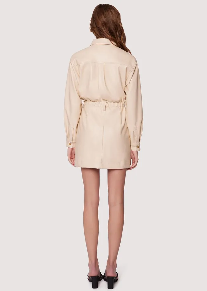 Brunch Affair Shirt Dress Cream Women Lost Wander Dresses
