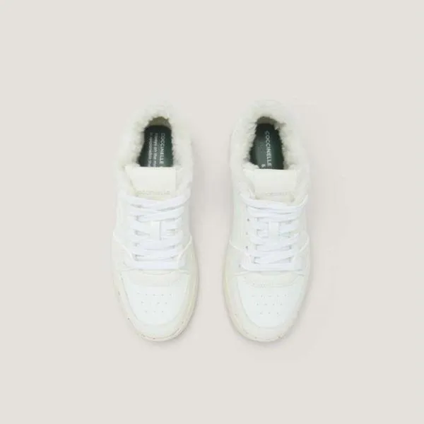 CCity 365 Fur White Women Coccinelle Sneaker