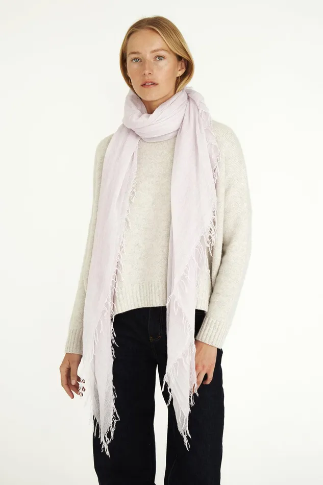 Cashmere And Silk Scarf Orchid Hush Women Chan Luu Scarves