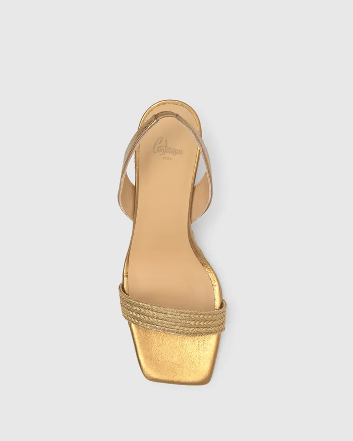 Castaer Barby142 Oro Viejo Women Sandals