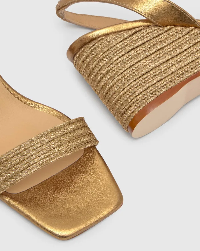 Castaer Barby142 Oro Viejo Women Sandals