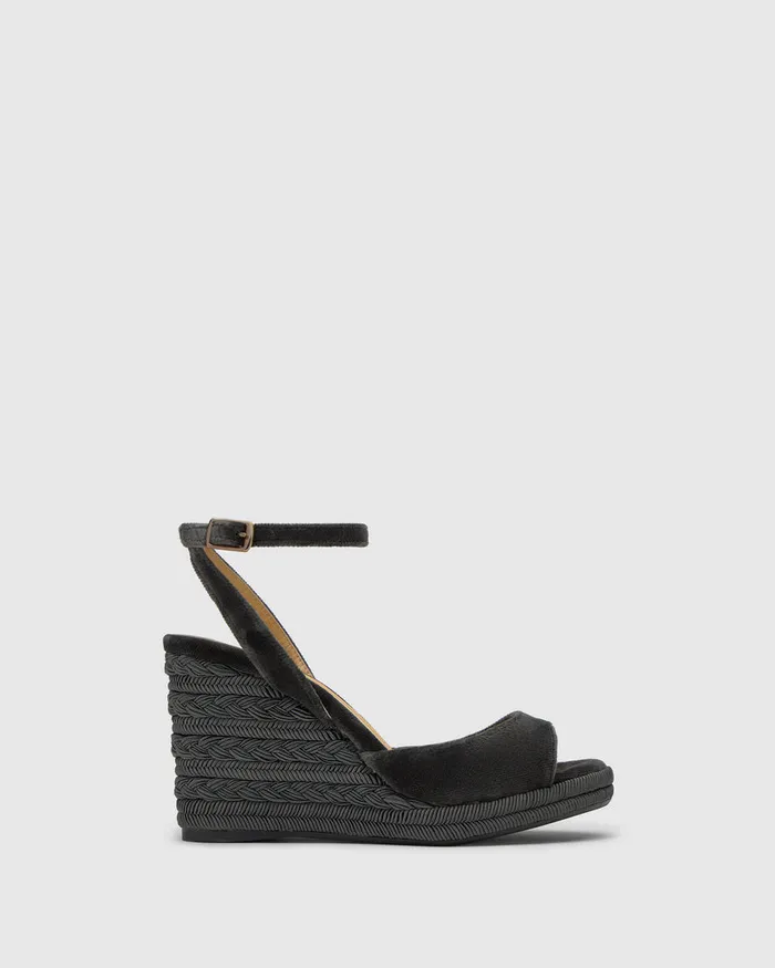Castaer Bles243 Plomo Women Wedges