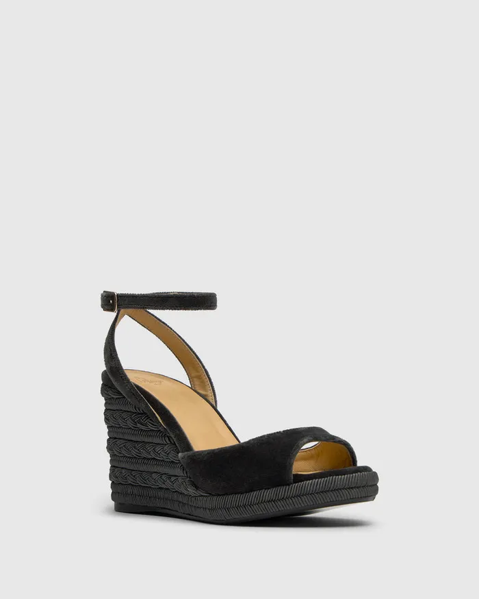 Castaer Bles243 Plomo Women Wedges