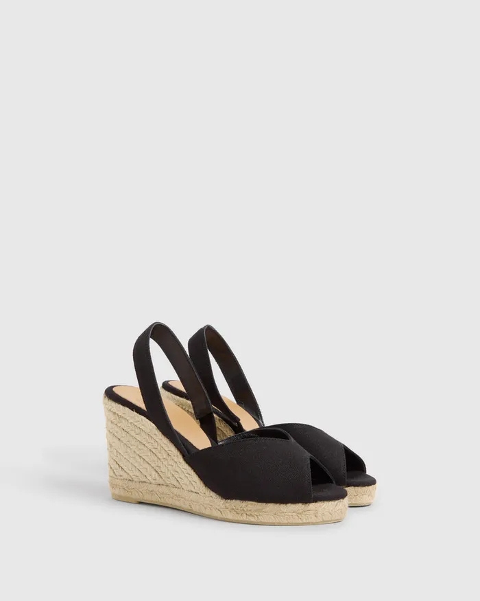 Castaer Brisa8001 Negro Women Wedges