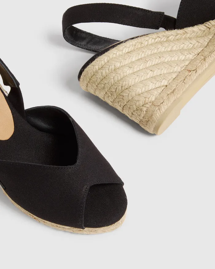 Castaer Brisa8001 Negro Women Wedges