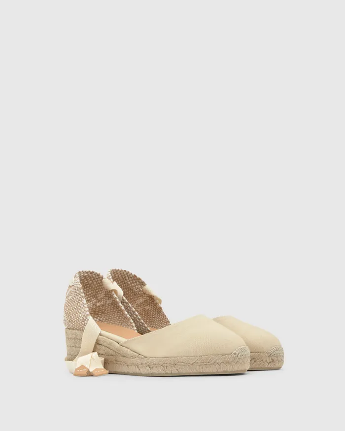 Castaer Carina3001 Ivory Women Wedges