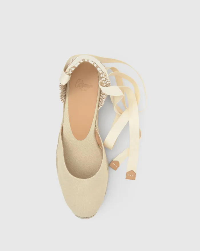 Castaer Carina3001 Ivory Women Wedges