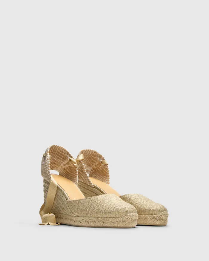 Castaer Carina8032 Oro Claro Women Wedges