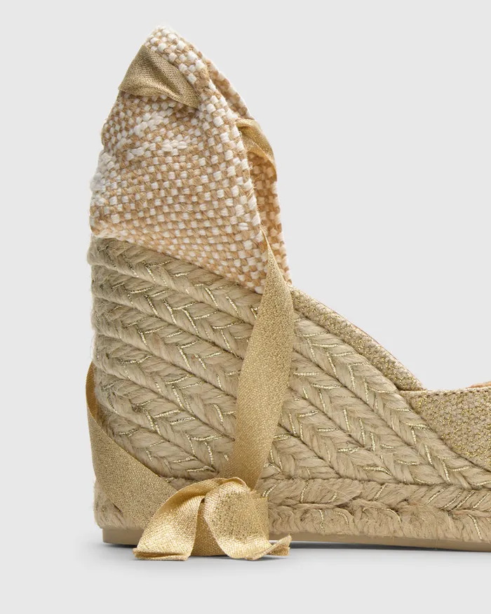 Castaer Carina8032 Oro Claro Women Wedges