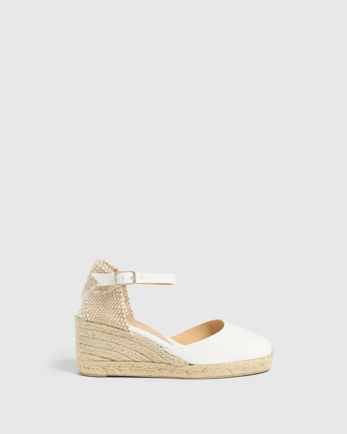 Castaer Carol6001 Blanco Women Wedges