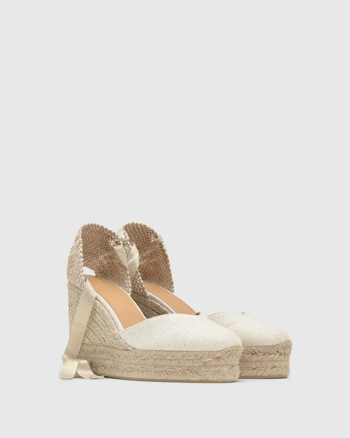 Castaer Chiara8ed032 Blancooro Women Wedges