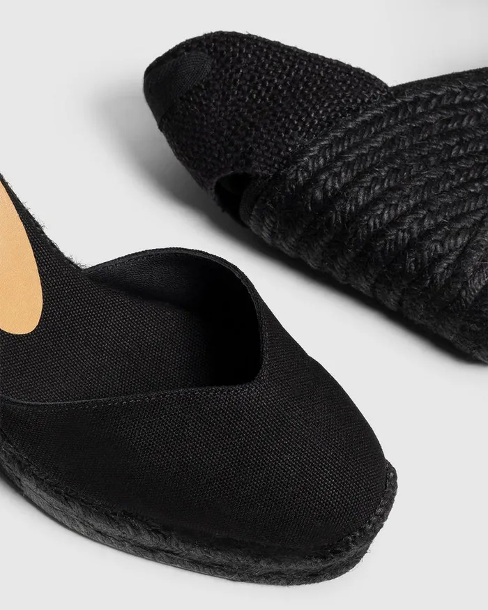 Castaer Chiara C8ed001 Negro Women Wedges
