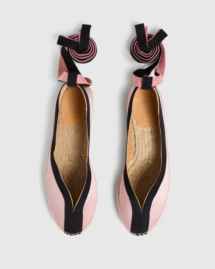 Castaer Kanu129 Negrorosa Women Flats