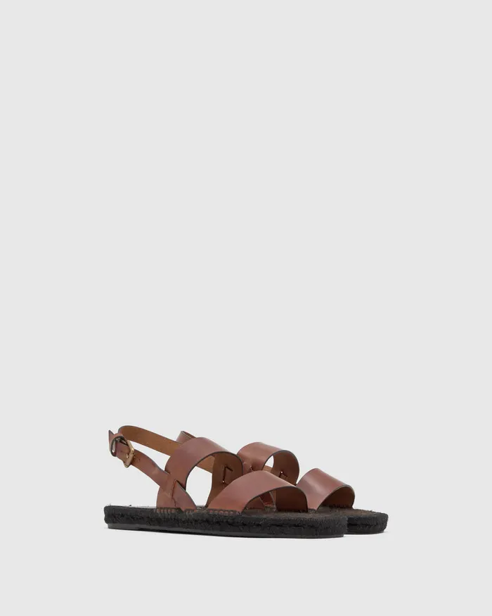 Castaer Ken C261 Marron Choc Men Flat Shoes