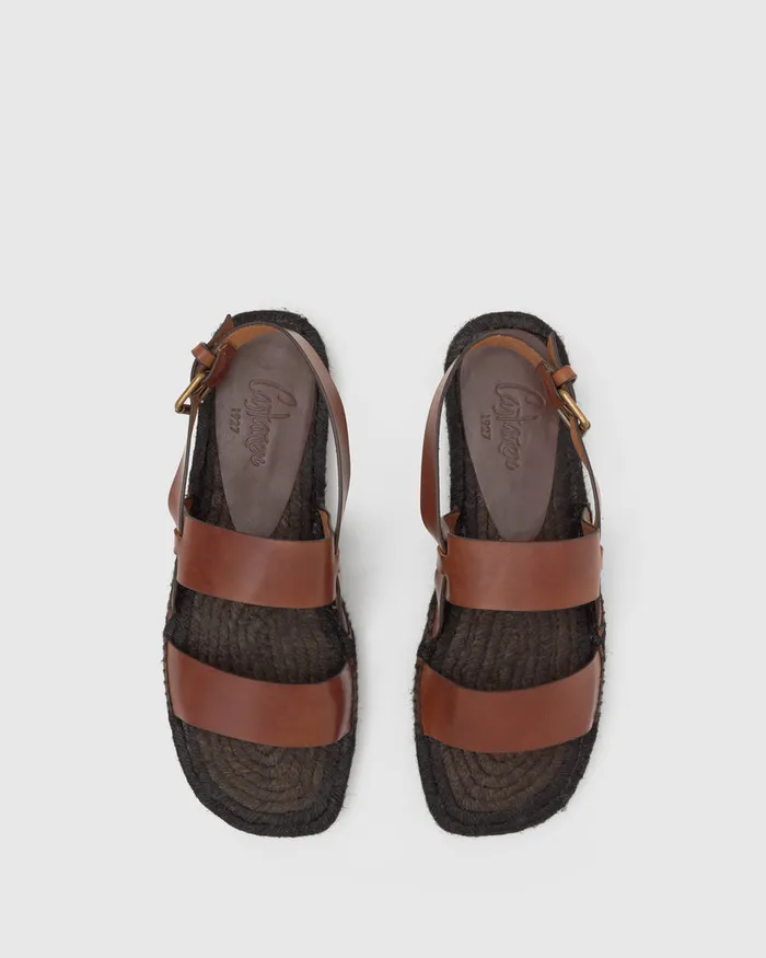 Castaer Ken C261 Marron Choc Men Flat Shoes