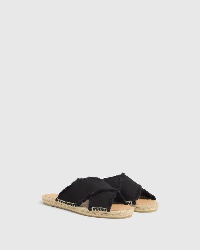 Castaer Palmera001 Negro Women Flats