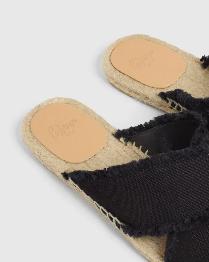 Castaer Palmera001 Negro Women Flats