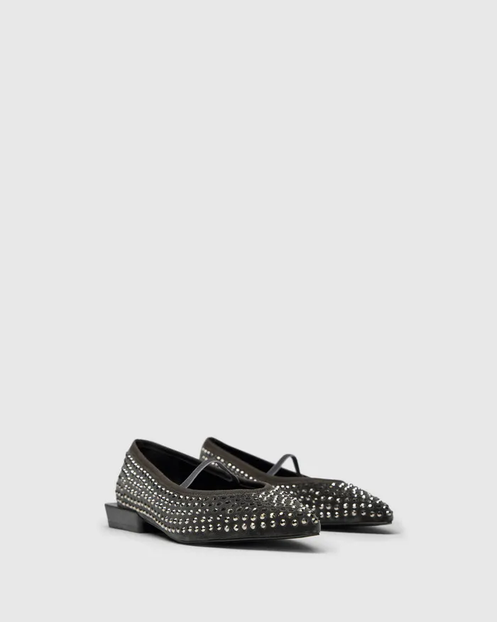 Castaer Parla243 Plomo Women Flats