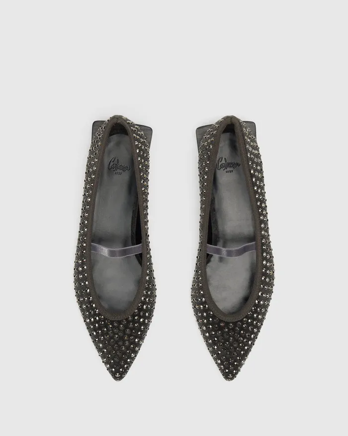 Castaer Parla243 Plomo Women Flats