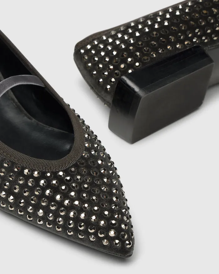 Castaer Parla243 Plomo Women Flats
