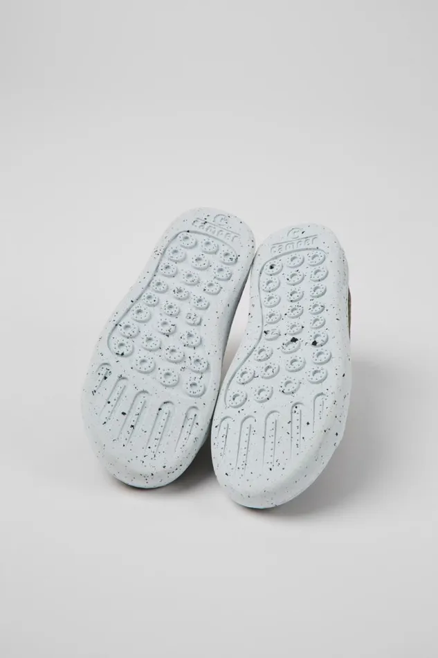 Casual Shoes Kids Camper Peu Touring Green Textile Shoes Casual Shoes Kids Camper Peu Touring Green Textile Shoes
