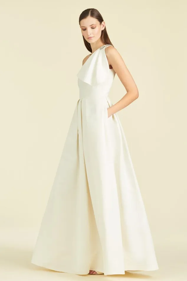 Ceremony Women Sachin and Babi Martina Gown 8211 Ivory