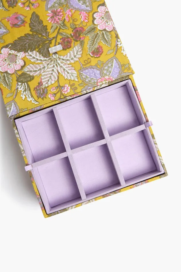Classic Jewelry Box Yellow Women Chan Luu Jewelry Storage