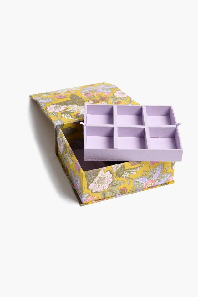 Classic Jewelry Box Yellow Women Chan Luu Jewelry Storage