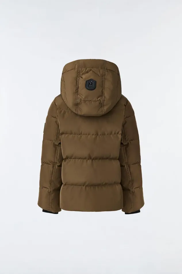 Coats and Jackets Kids Mackage HUDSON Nano Down Jacket With Removable Hood For Toddlers 26 Years Black