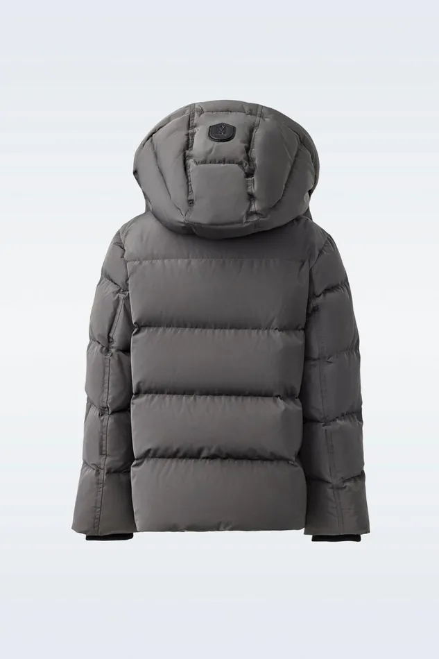 Coats and Jackets Kids Mackage HUDSON Nano Down Jacket With Removable Hood For Toddlers 26 Years Black