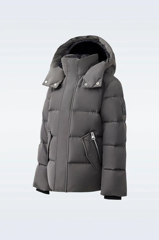 Coats and Jackets Kids Mackage HUDSON Nano Down Jacket With Removable Hood For Toddlers 26 Years Black