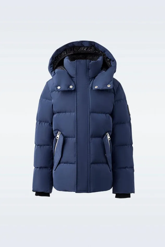 Coats and Jackets Kids Mackage HUDSON Nano Down Jacket With Removable Hood For Toddlers 26 Years Black