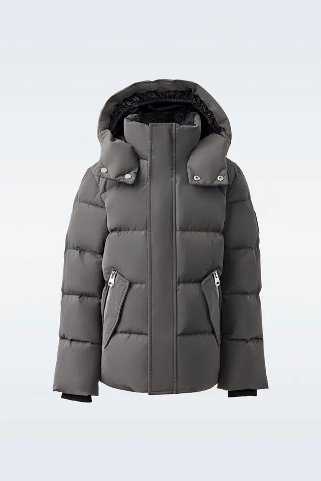 Coats and Jackets Kids Mackage HUDSON Nano Down Jacket With Removable Hood For Toddlers 26 Years Black