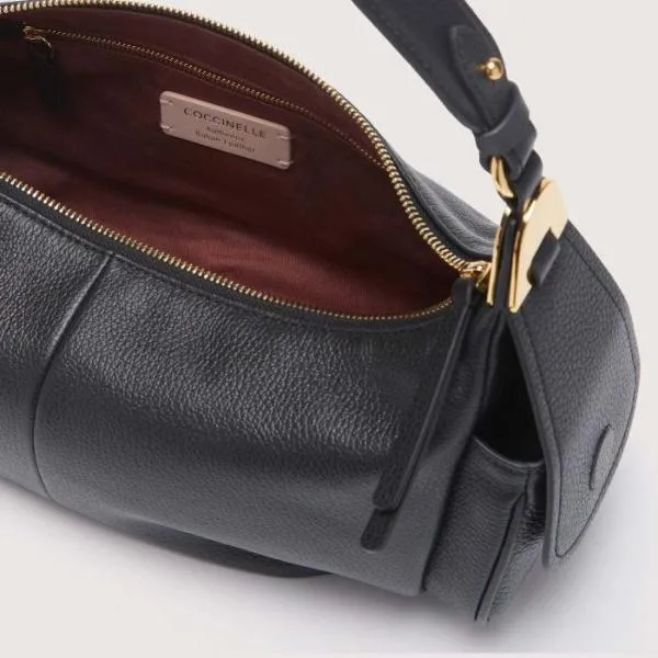 Coccinelle Campus Large Noir Women Coccinelle Shoulder Bags Coccinelle Campus Large Noir Women Coccinelle Shoulder Bags