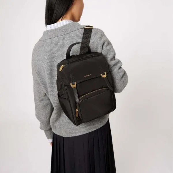 Coccinelle Campus Puffy Nylon Medium Noir Women Coccinelle Backpacks Coccinelle Campus Puffy Nylon Medium Noir Women Coccinelle Backpacks