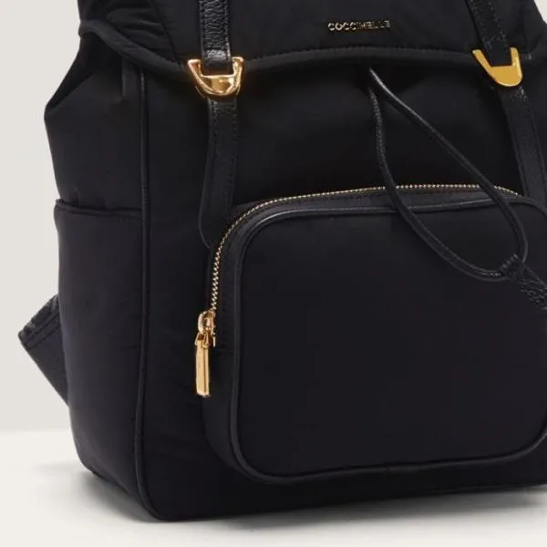 Coccinelle Campus Puffy Nylon Medium Noir Women Coccinelle Backpacks Coccinelle Campus Puffy Nylon Medium Noir Women Coccinelle Backpacks