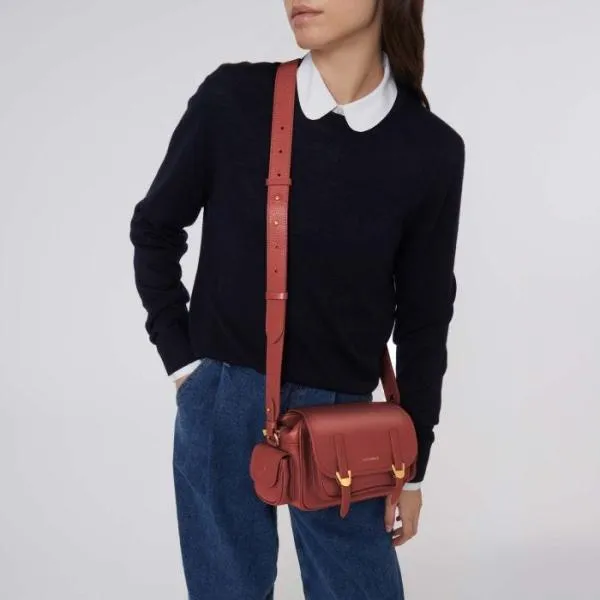 Coccinelle Campus Small Brandy Women Coccinelle Crossbody Bags Coccinelle Campus Small Brandy Women Coccinelle Crossbody Bags