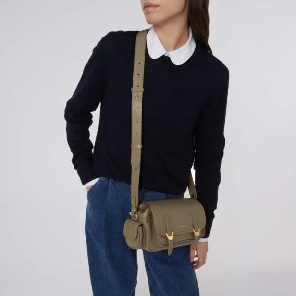 Coccinelle Campus Small Laurel Green Women Coccinelle Crossbody Bags