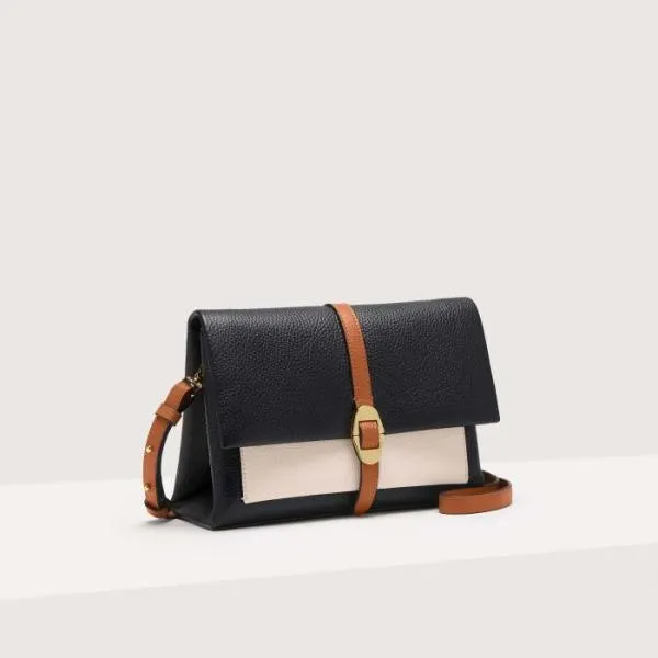 Coccinelle Dorian Tricolor Small Noirlambscuir Women Coccinelle Shoulder Bags Coccinelle Dorian Tricolor Small Noirlambscuir Women Coccinelle Shoulder Bags