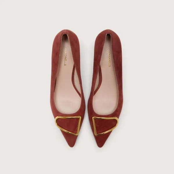 Coccinelle Himma Suede Brandy Women Coccinelle Pump And Slingback Coccinelle Himma Suede Brandy Women Coccinelle Pump And Slingback