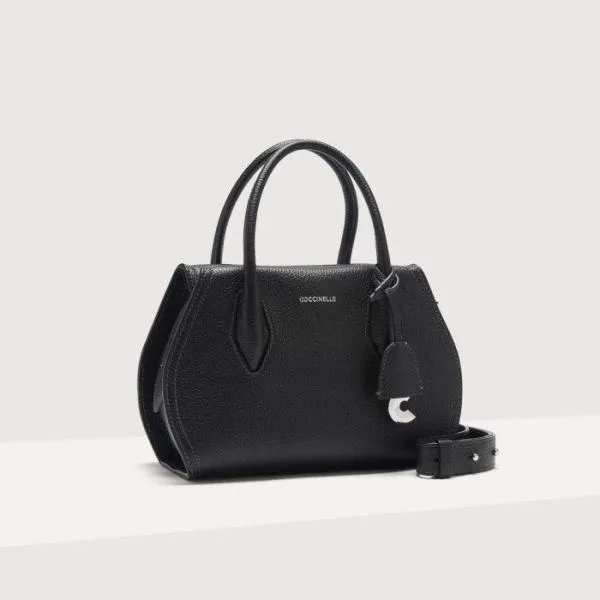 Coccinelle Lord Small Noir Women Coccinelle Top Handle Bag Coccinelle Lord Small Noir Women Coccinelle Top Handle Bag