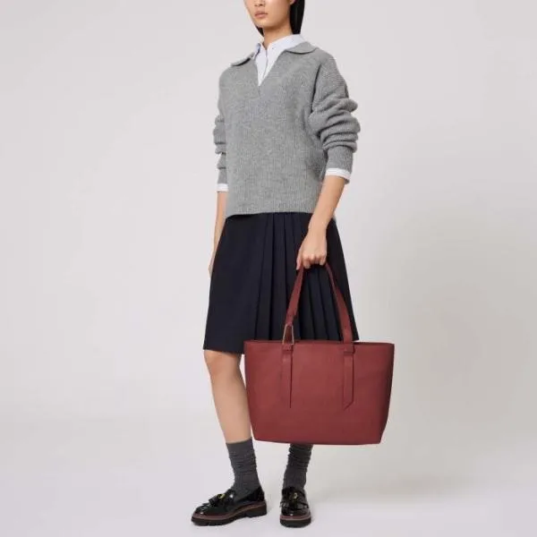 Coccinelle Malory Large Brandy Women Coccinelle Tote Bags Coccinelle Malory Large Brandy Women Coccinelle Tote Bags