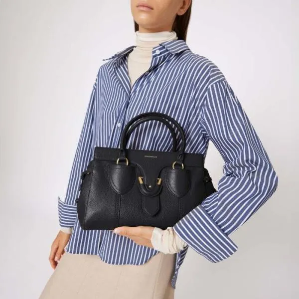 Coccinelle York Medium Noir Women Coccinelle Top Handle Bag