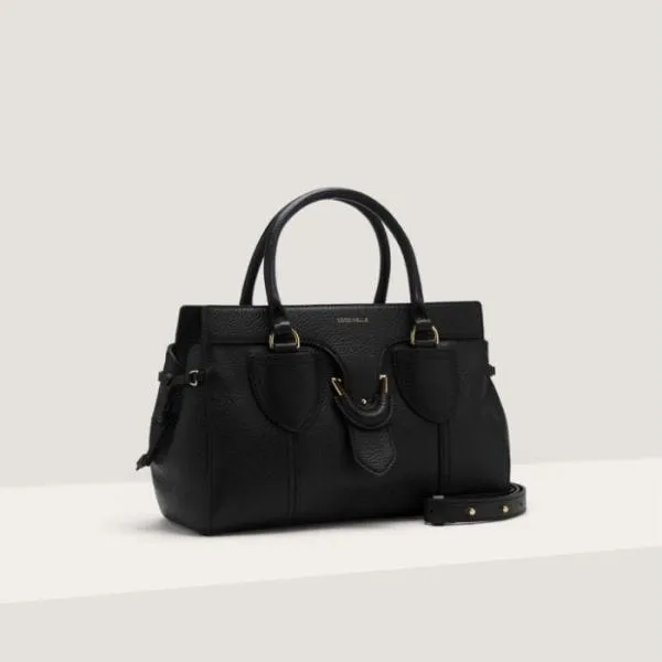 Coccinelle York Medium Noir Women Coccinelle Top Handle Bag